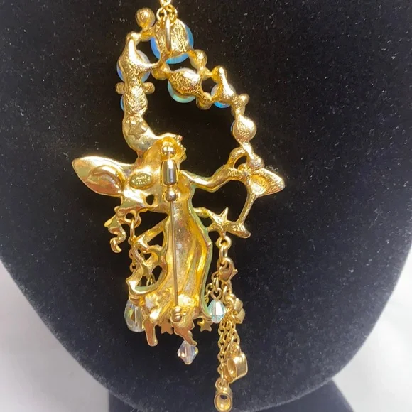 Kirk's Folly Year 2000 Necklace Pendant and or Brooch VTG - Picture 4 of 6